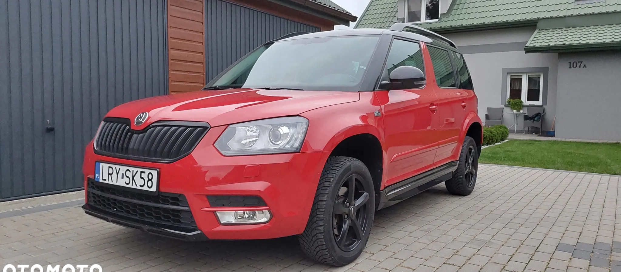 Skoda Yeti cena 49900 przebieg: 84000, rok produkcji 2014 z Dęblin małe 154